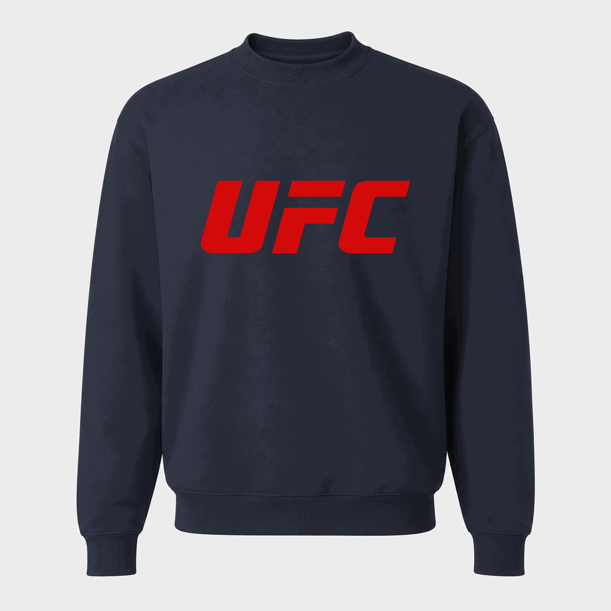 Men's UFC Logo Crewneck Sweatshirt - Navy