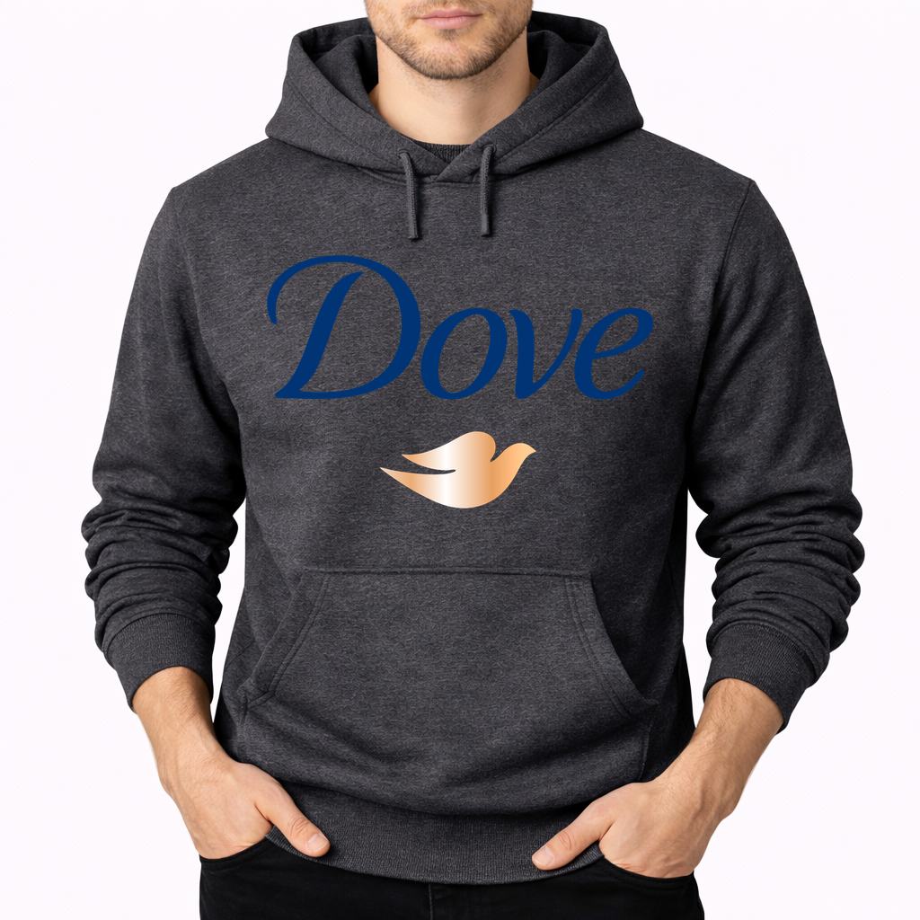 Men's Dove Pullover Hoodie - Charcoal