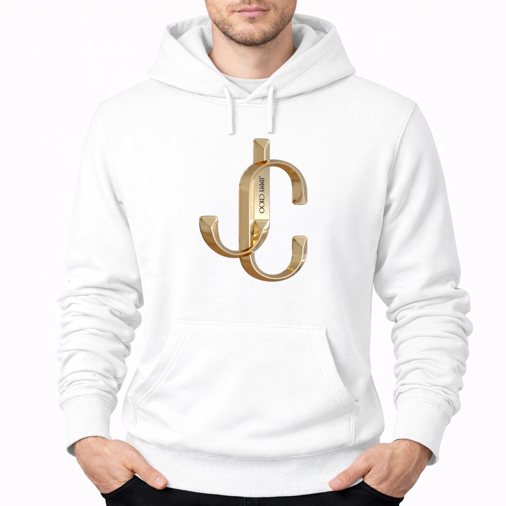 Men's Jimmy Choo Pullover Hoodie - White