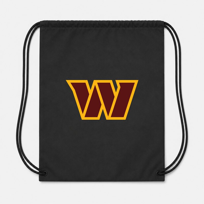 Washington Commanders Drawstring Bag - Black