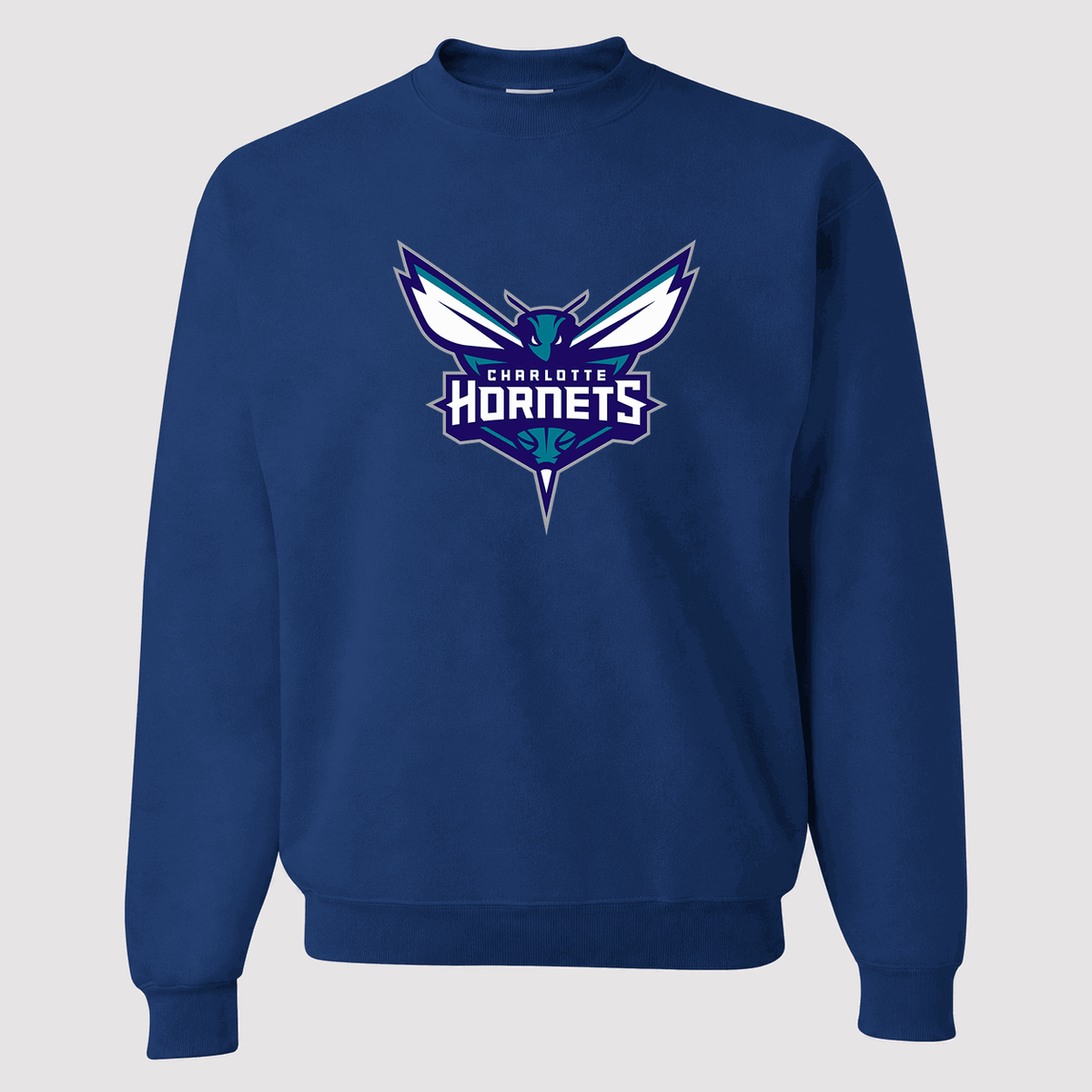 Men's Charlotte Hornets Crewneck Sweatshirt - Blue