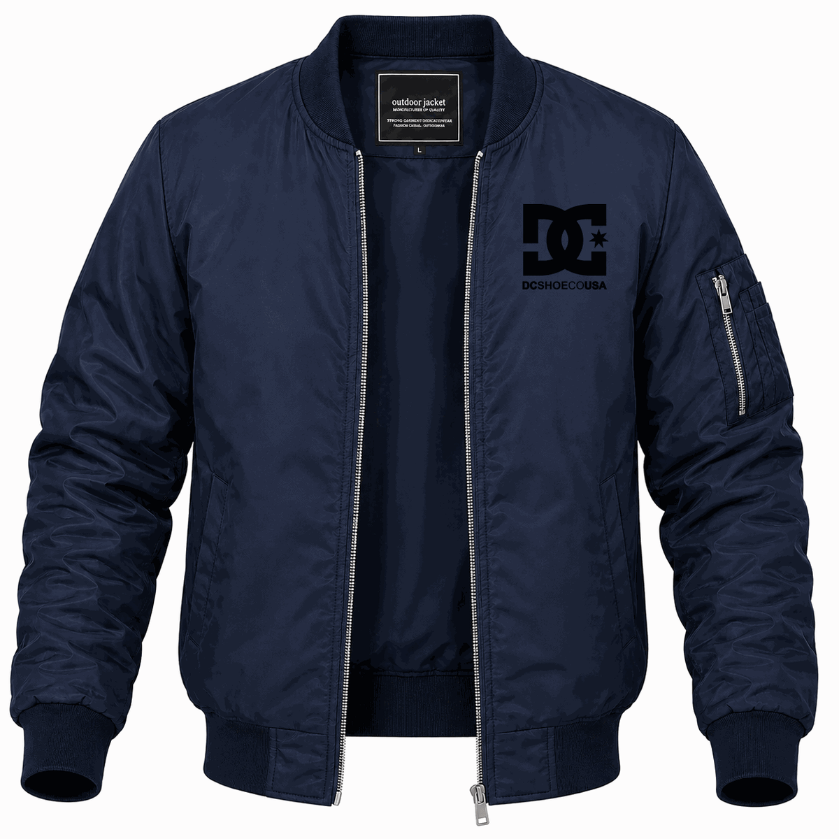 Men's DC Lightweight Bomber Jacket - Navy