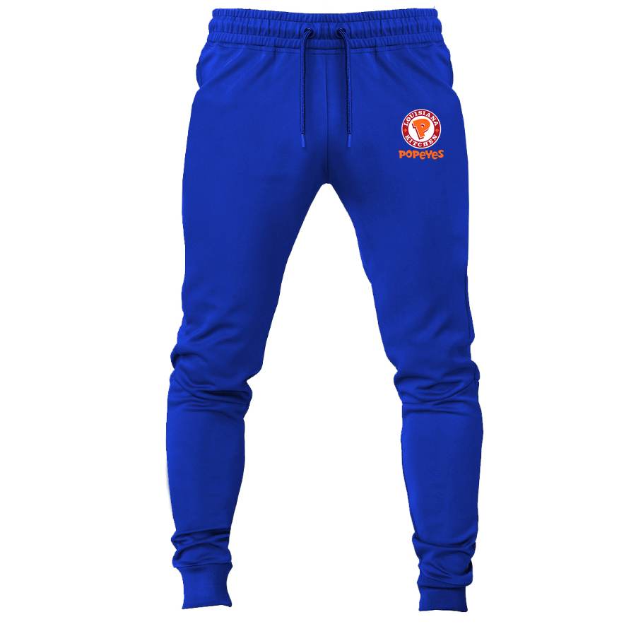 Popeyes Louisiana Kitchen joggers sweatpants - Royal Blue