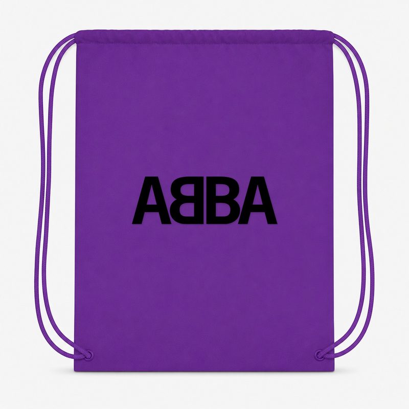 Abba Drawstring Bag - Purple