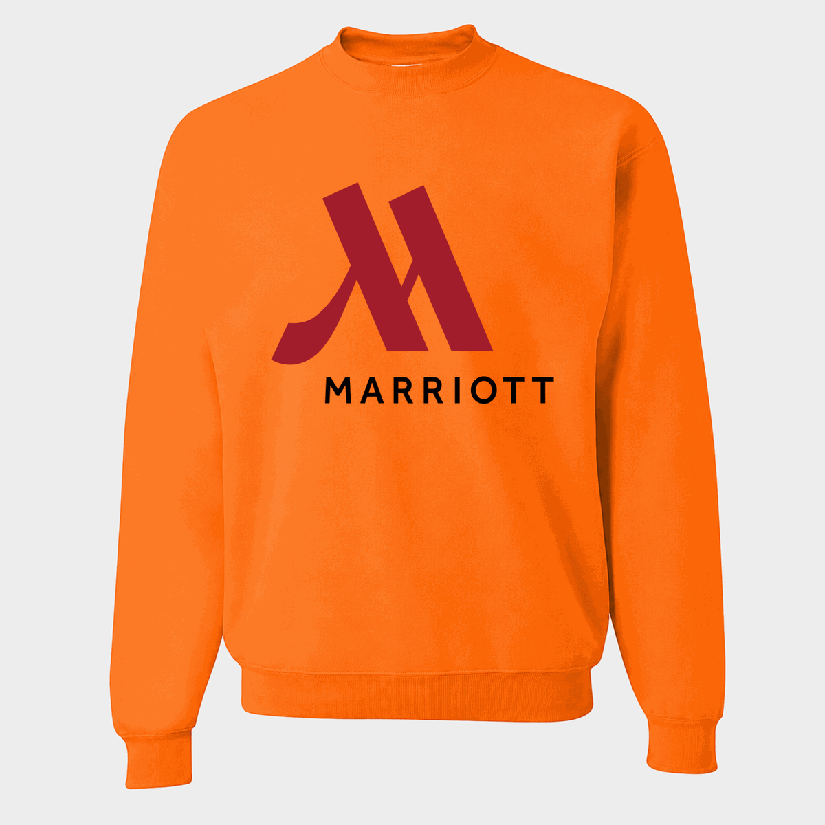 Men's Marriott Crewneck Sweatshirt - Orange