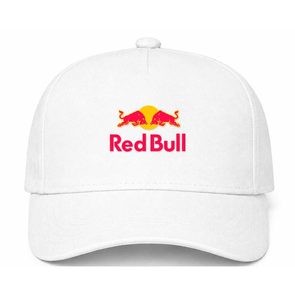 Red Bull Logo White Dad Baseball Cap Hat