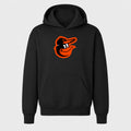 Youth Baltimore Orioles Pullover Hoodie - Black