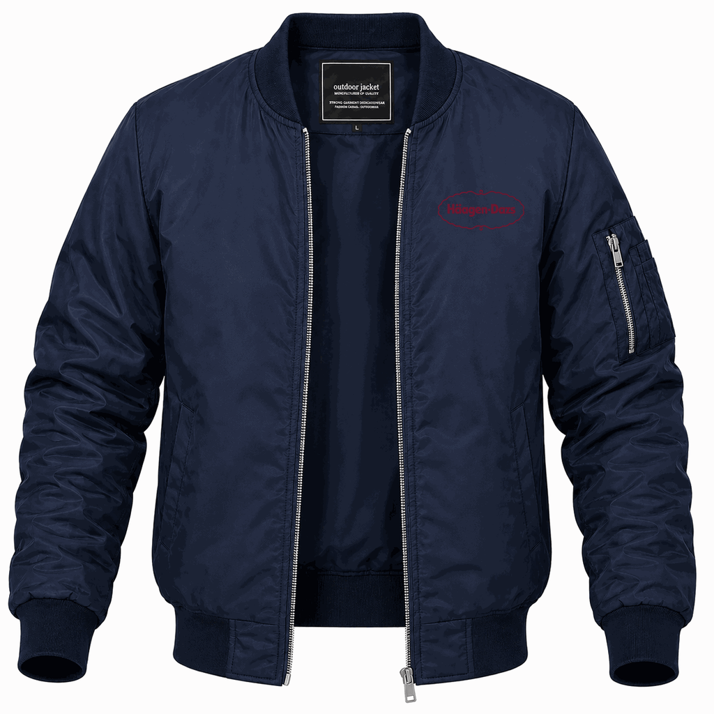 Men's Häagen-Dazs Lightweight Bomber Jacket - Navy