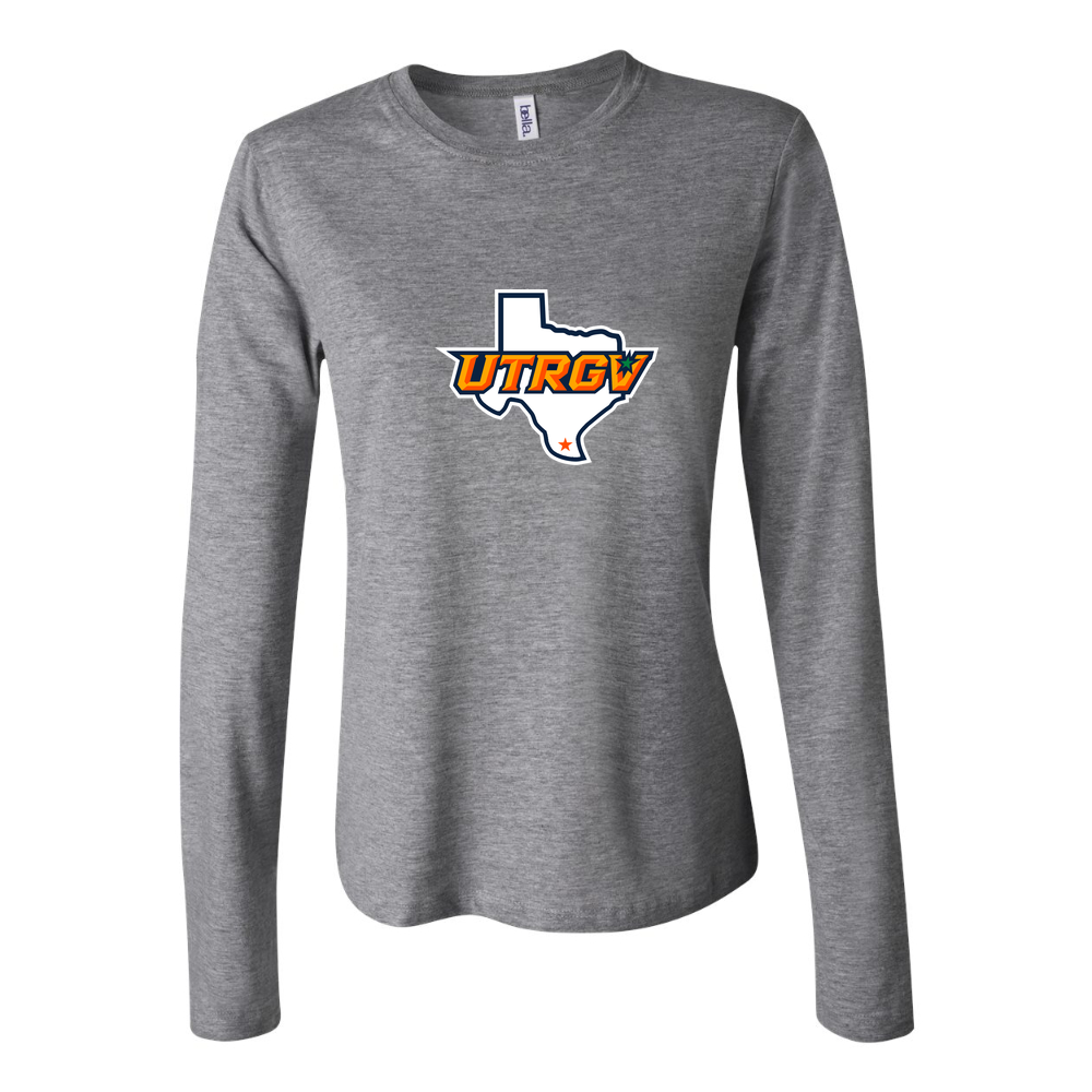 Women's UTRGV Vaqueros Long Sleeve T-Shirt - Gray