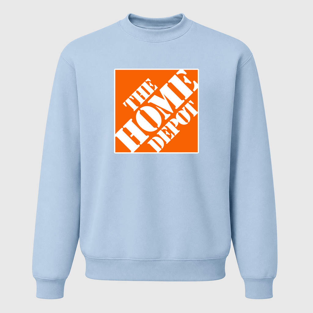 Men's The Home Depot Crewneck Sweatshirt - Sky Blue