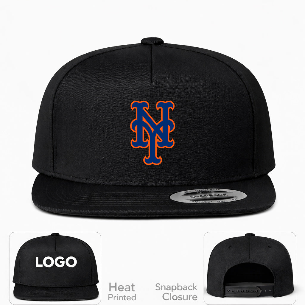 MLB New York Mets Snapback Hat - Black