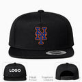 MLB New York Mets Snapback Hat - Black