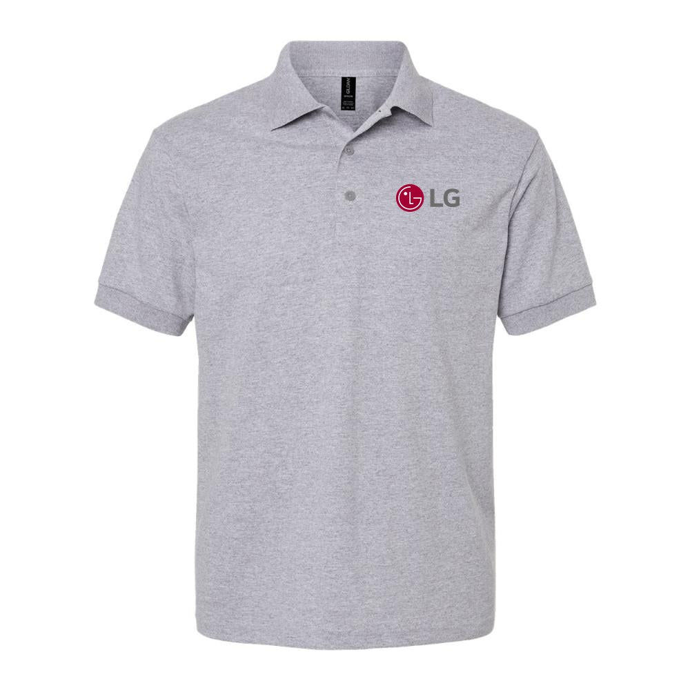 Men's LG Dry Blend Polo - Gray
