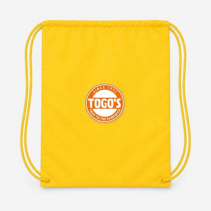 Togos Drawstring Bag - Yellow