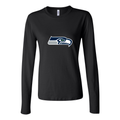 Women's Seattle Seahawks Long Sleeve T-Shirt - Black