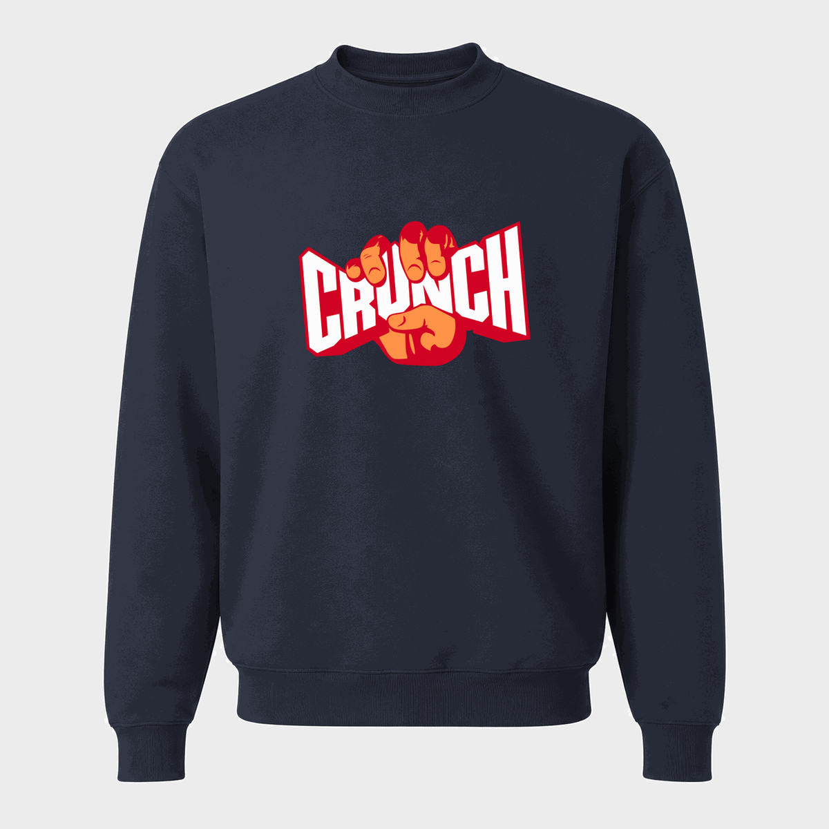 Men's Crunch Fitness Crewneck Sweatshirt - Navy