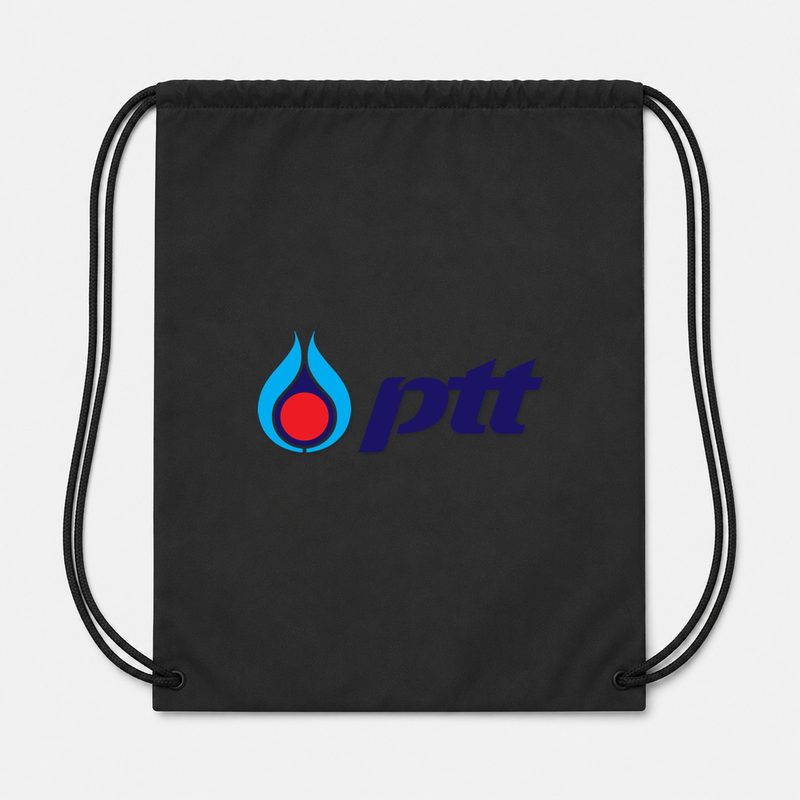 PTT Drawstring Bag - Black