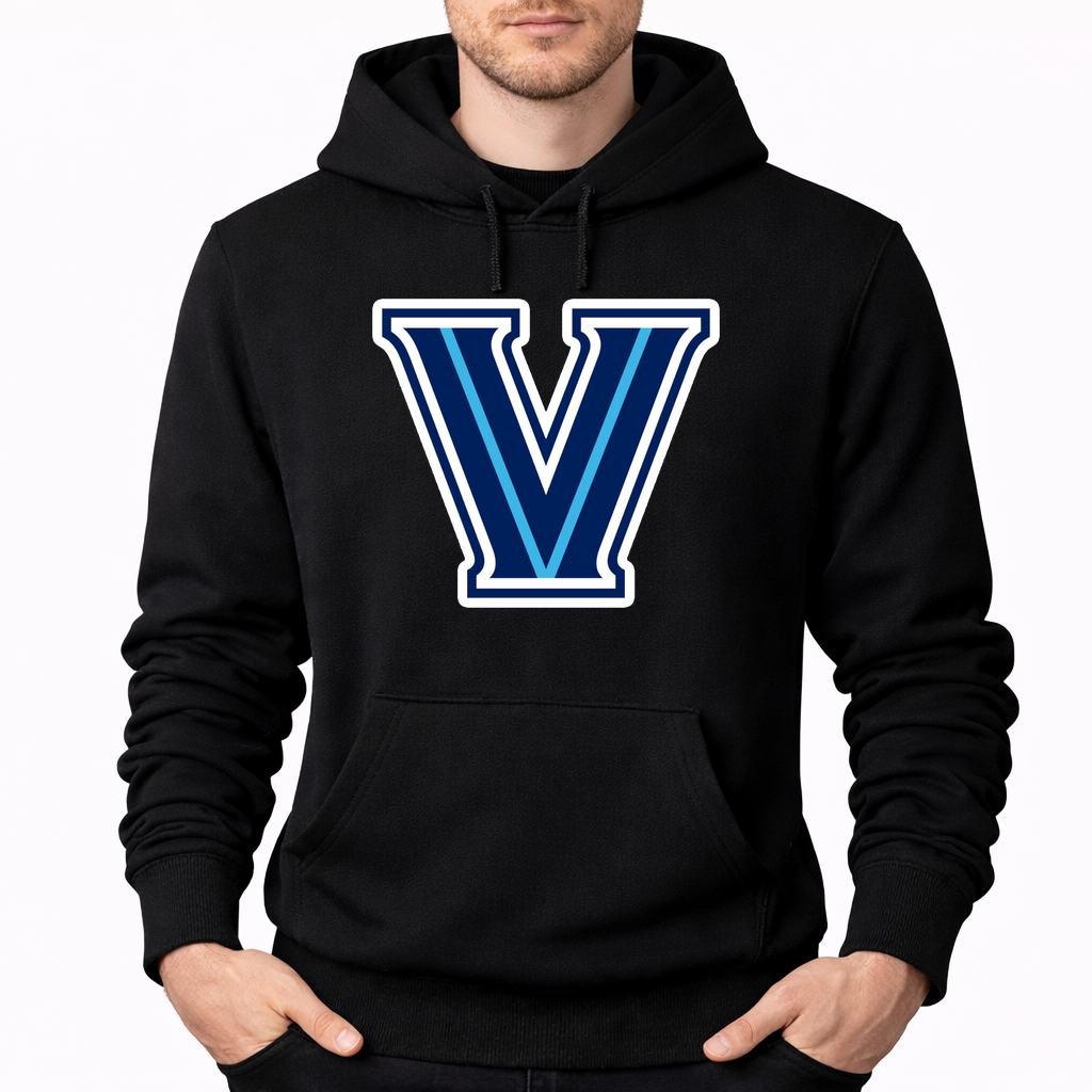 Men's Villanova Wildcats Pullover Hoodie - Black