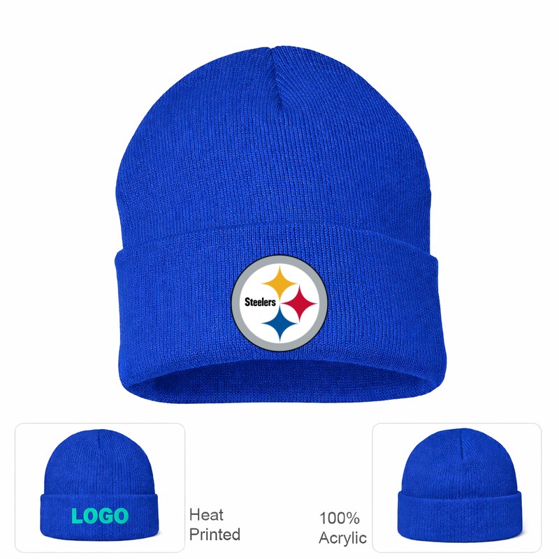 Pittsburgh Steelers Royal Blue Beanie Hat