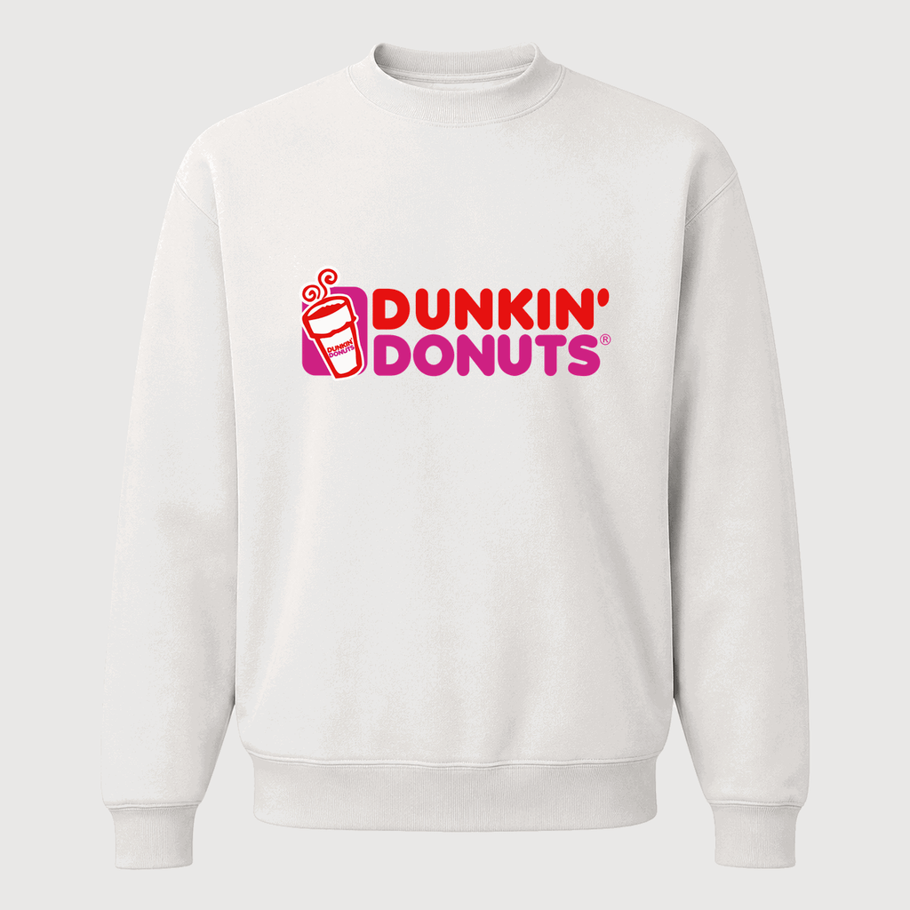 Men's Dunkin' Crewneck Sweatshirt - White