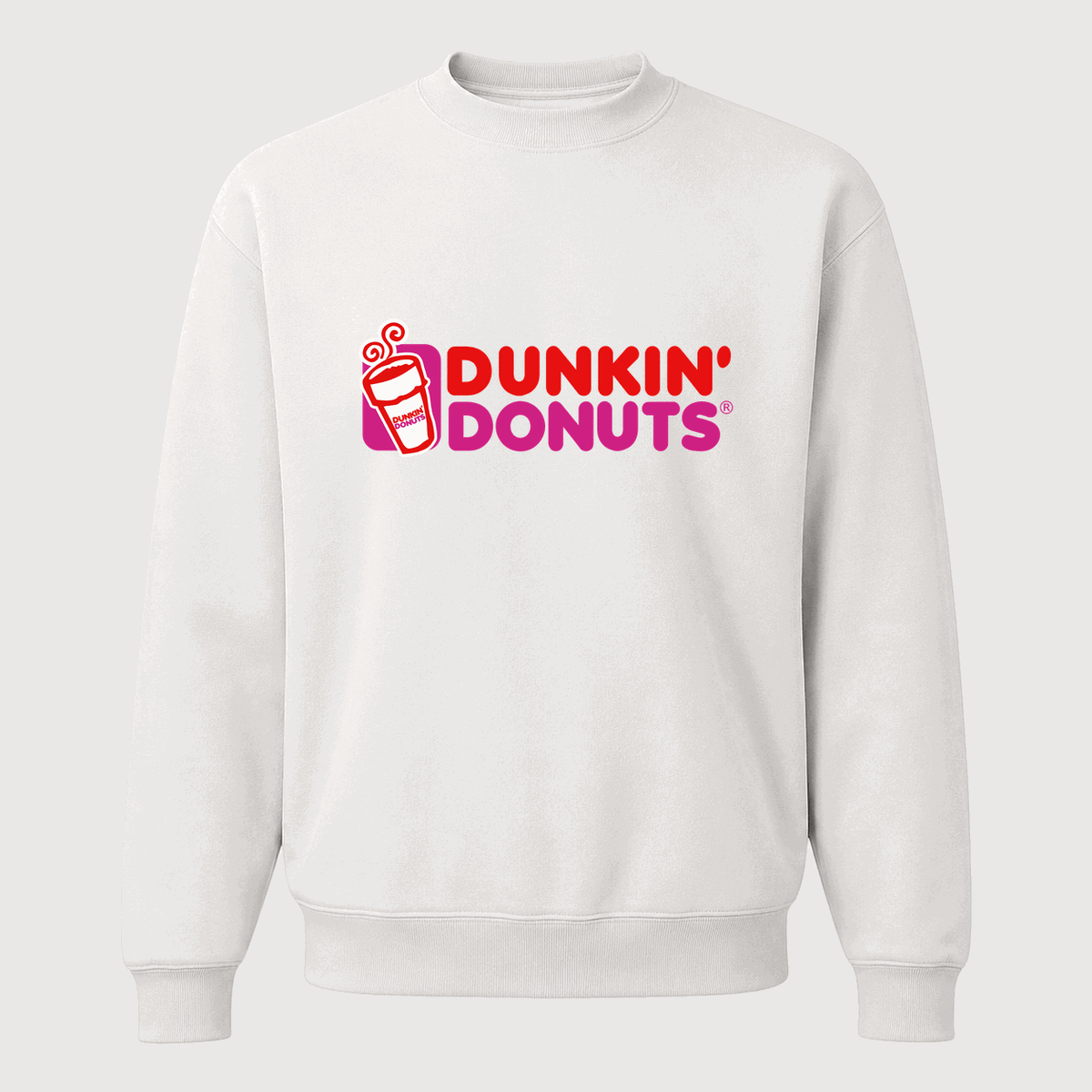 Men's Dunkin' Crewneck Sweatshirt - White