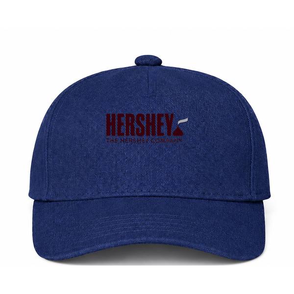 Hershey's Logo Navy Dad Baseball Cap Hat