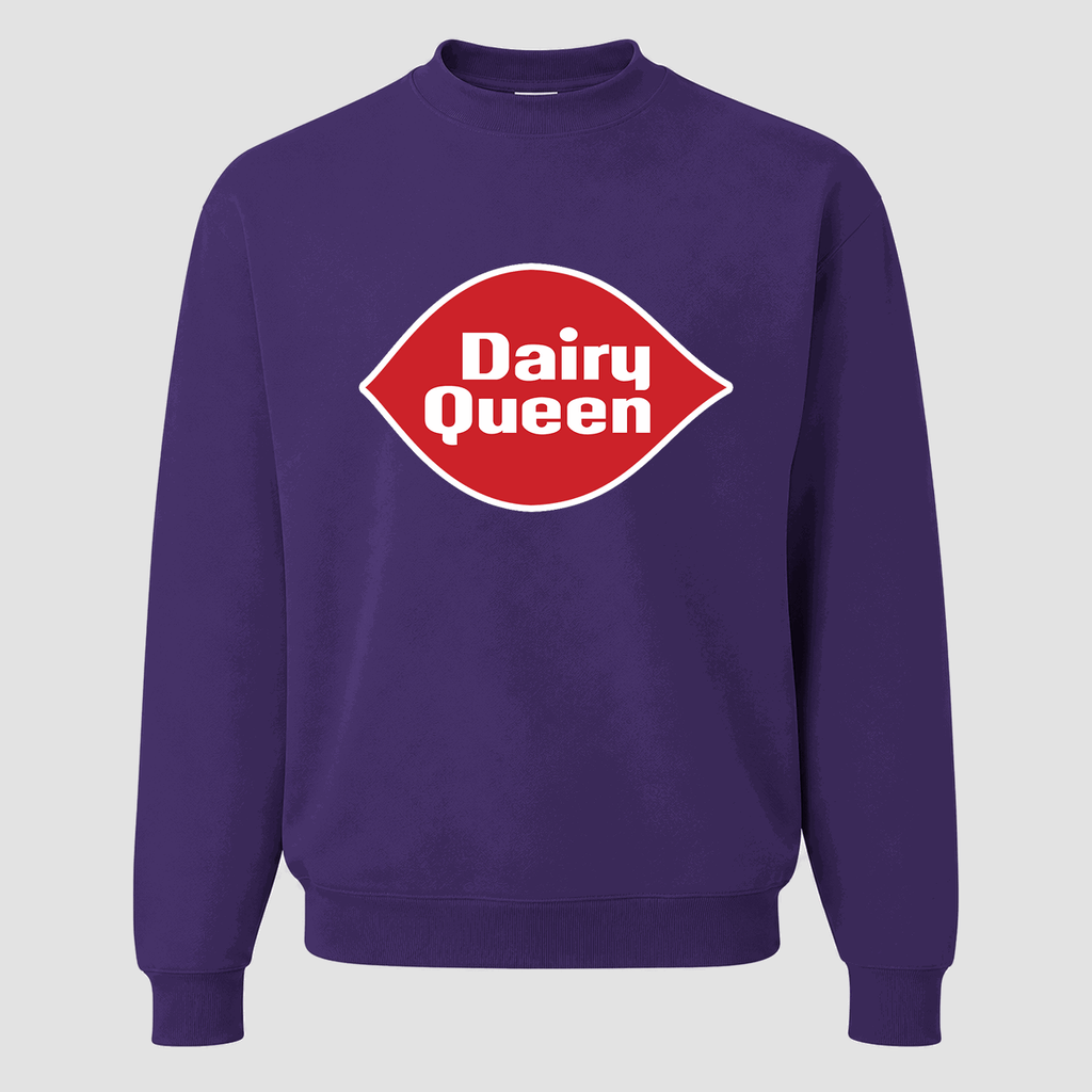 Men's Dairy Queen Crewneck Sweatshirt - Purple