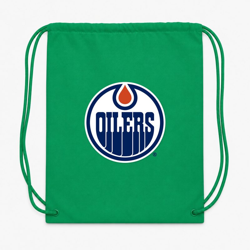 Edmonton Oilers Drawstring Bag - Green
