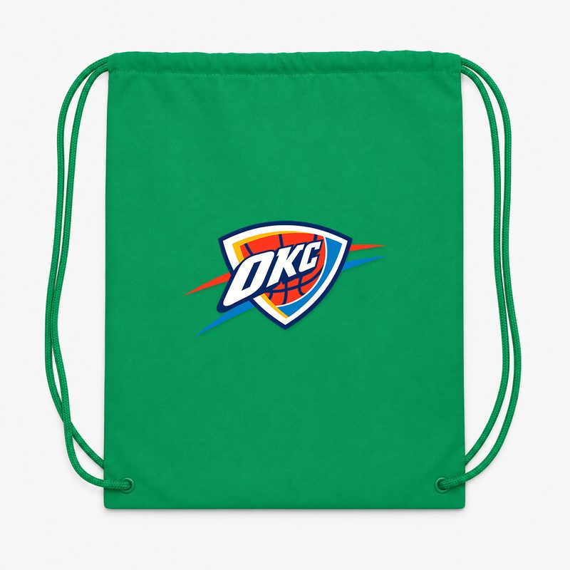 Oklahoma City Thunder Drawstring Bag - Green