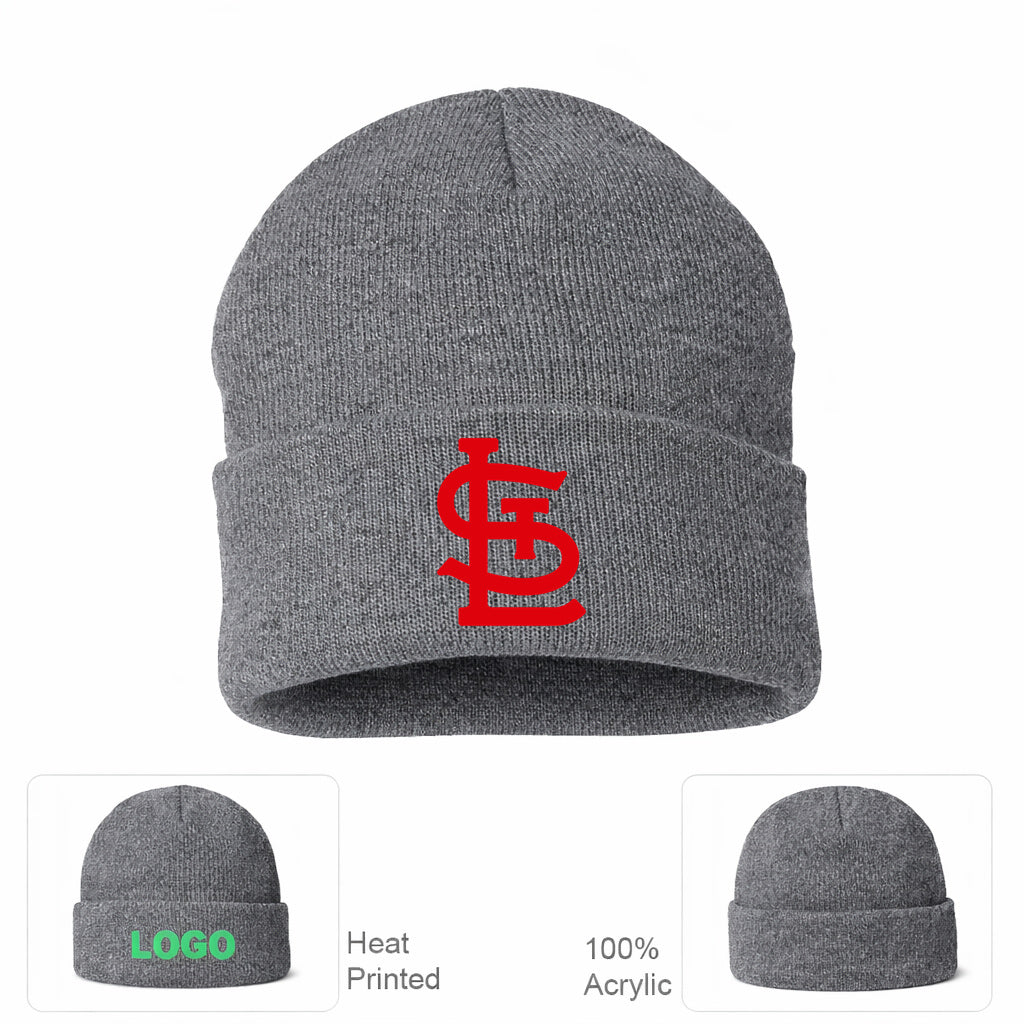 MLB St. Louis Cardinals Beanie Hat - Gray