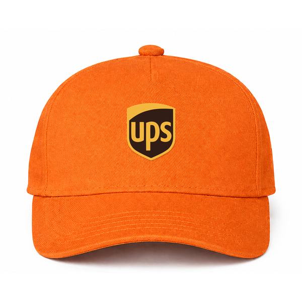 UPS Logo Orange Dad Baseball Cap Hat