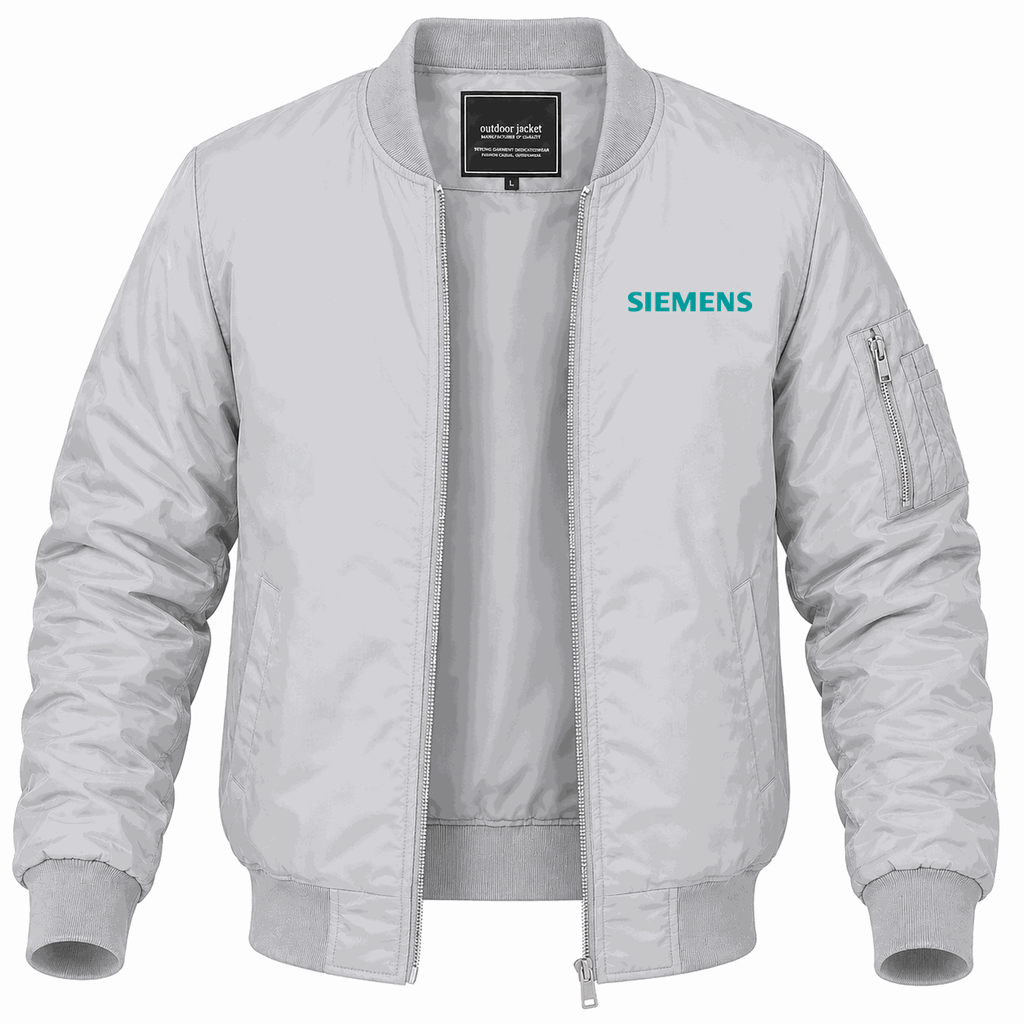 Men's Siemens Lightweight Bomber Jacket - Gray