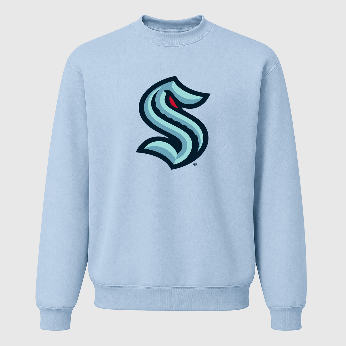 Men's Seattle Kraken Crewneck Sweatshirt - Sky Blue