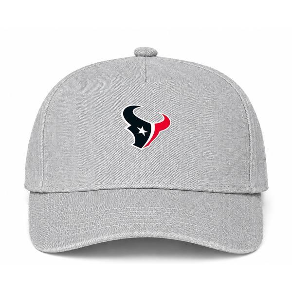 Houston Texans NFL Logo Gray Dad Baseball Cap Hat