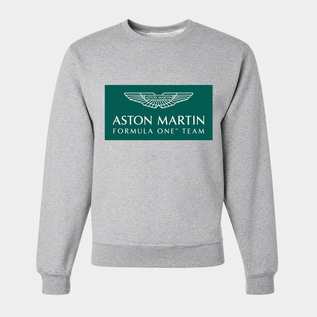 Men's Aston Martin Formula One Team Crewneck Sweatshirt - Gray