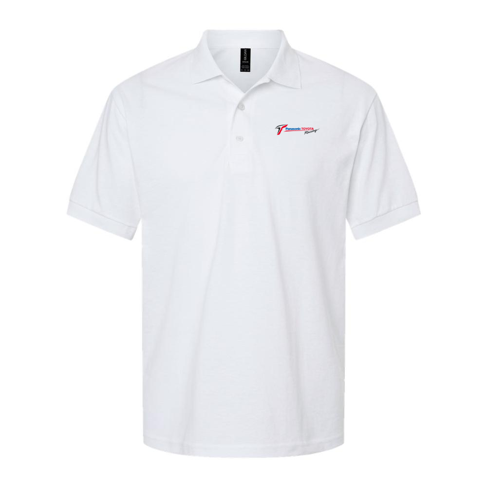 Men's Panasonic Toyota Racing Dry Blend Polo - White