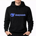 Men's Deepseek Pullover Hoodie - Black