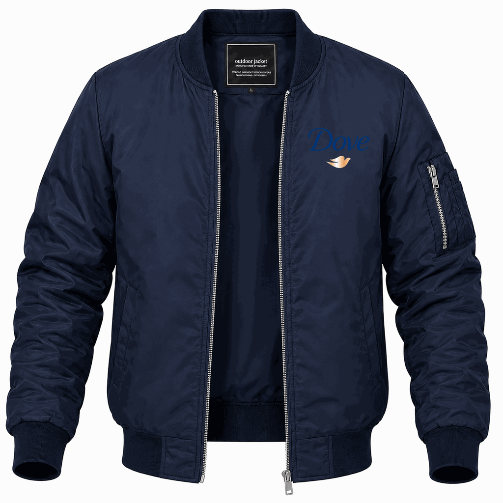 Men's Dove Lightweight Bomber Jacket - Navy