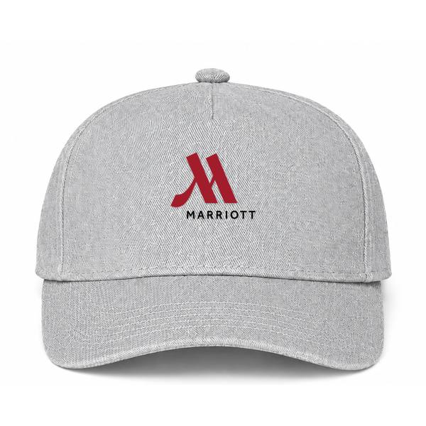 Marriott Logo Gray Dad Baseball Cap Hat