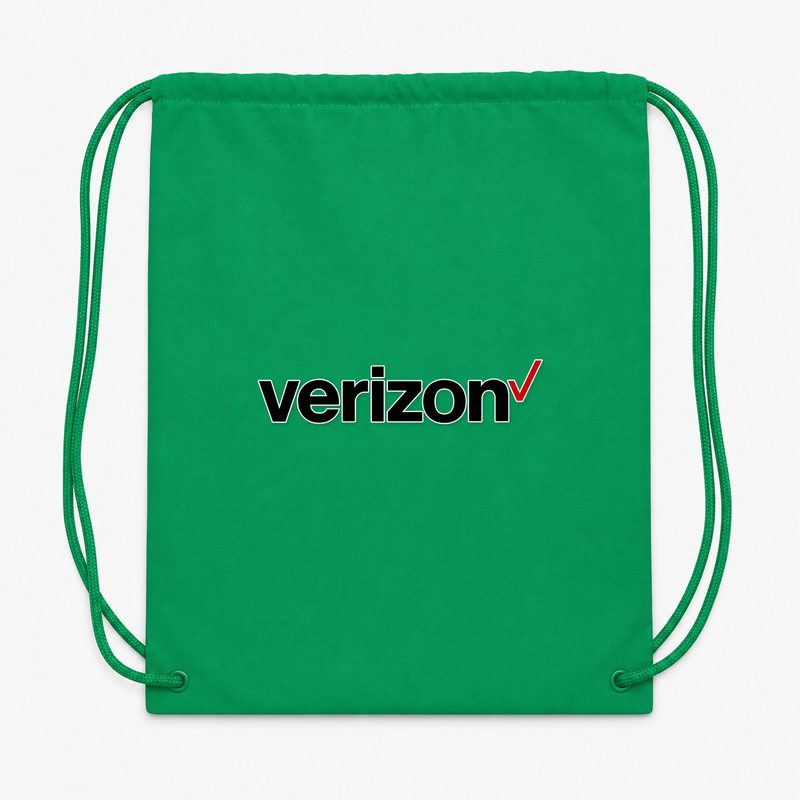 Verizon Drawstring Bag - Green
