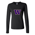 Women's Washington Huskies Long Sleeve T-Shirt - Black