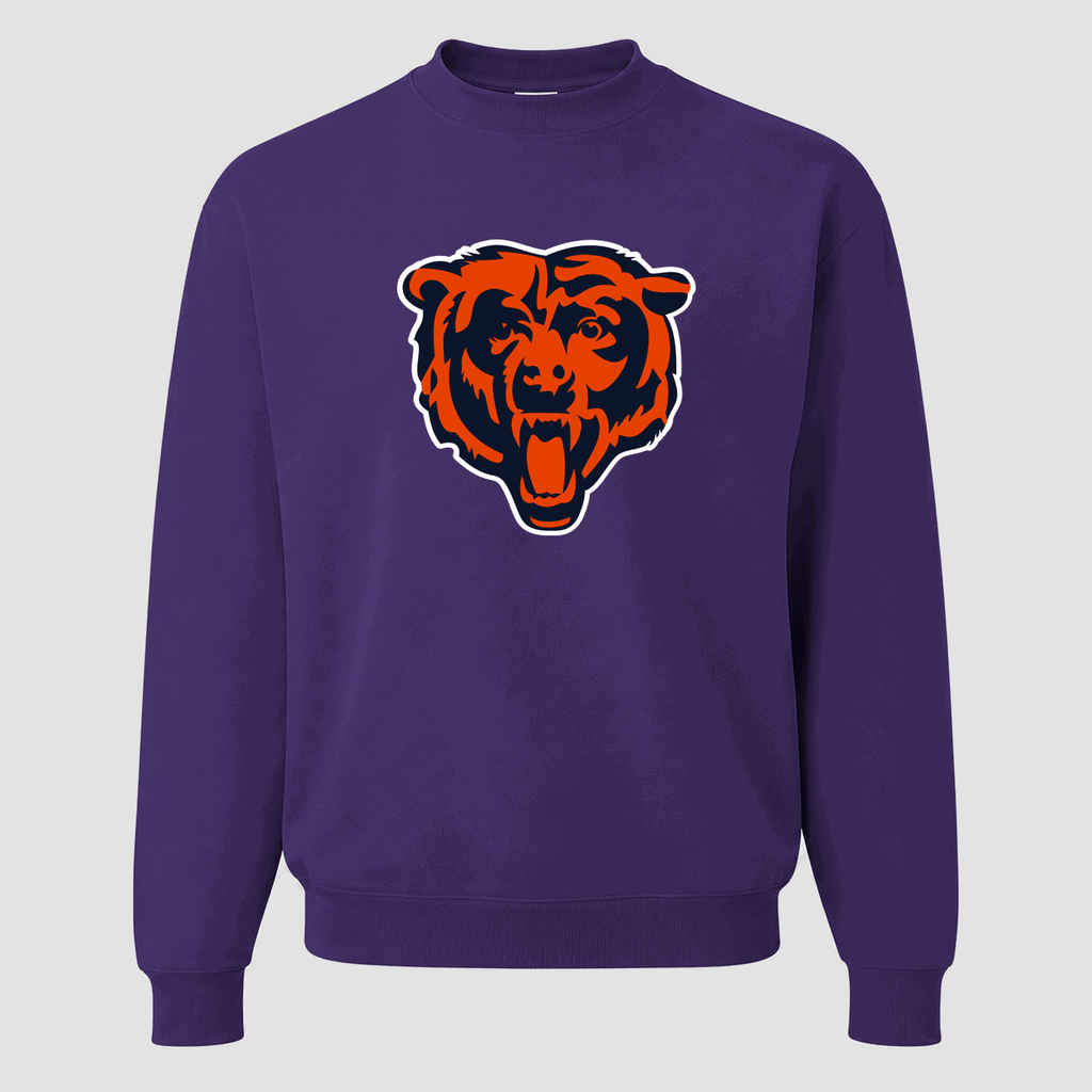 Men's Chicago Bears Crewneck Sweatshirt - Purple