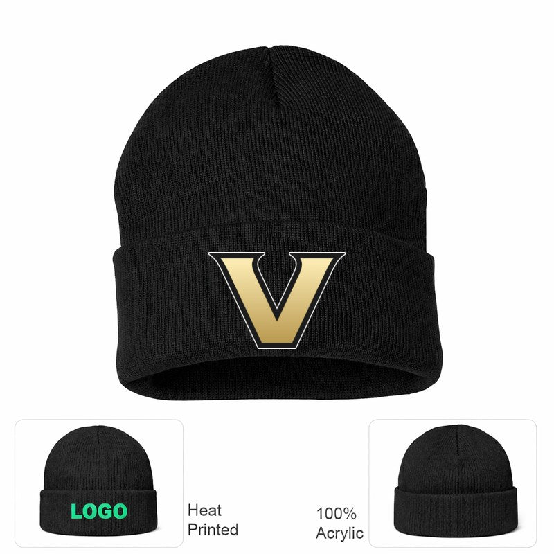 Vanderbilt Commodores Black Beanie Hat