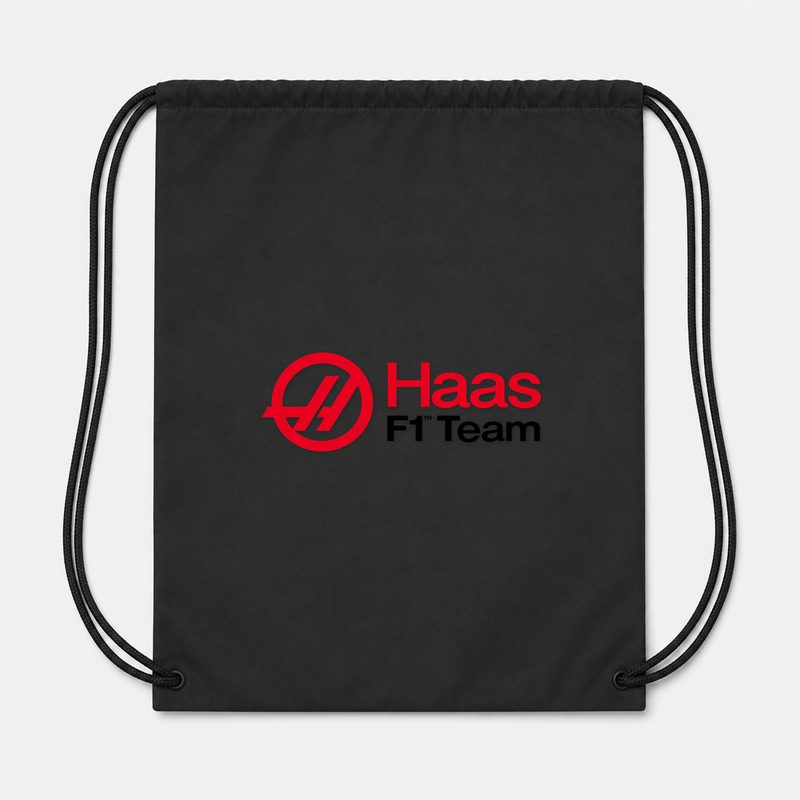 Haas F1 Team Drawstring Bag - Black