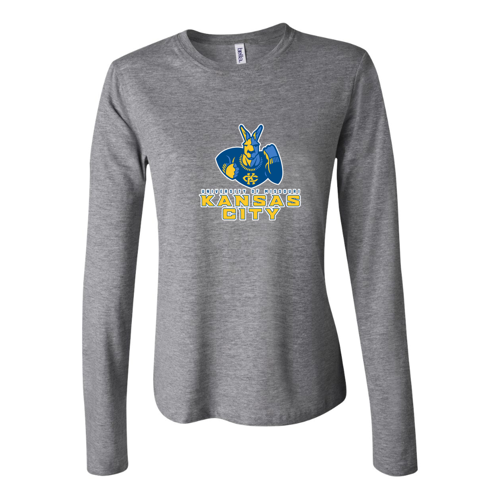 Women's UMKC Kangaroos Long Sleeve T-Shirt - Gray