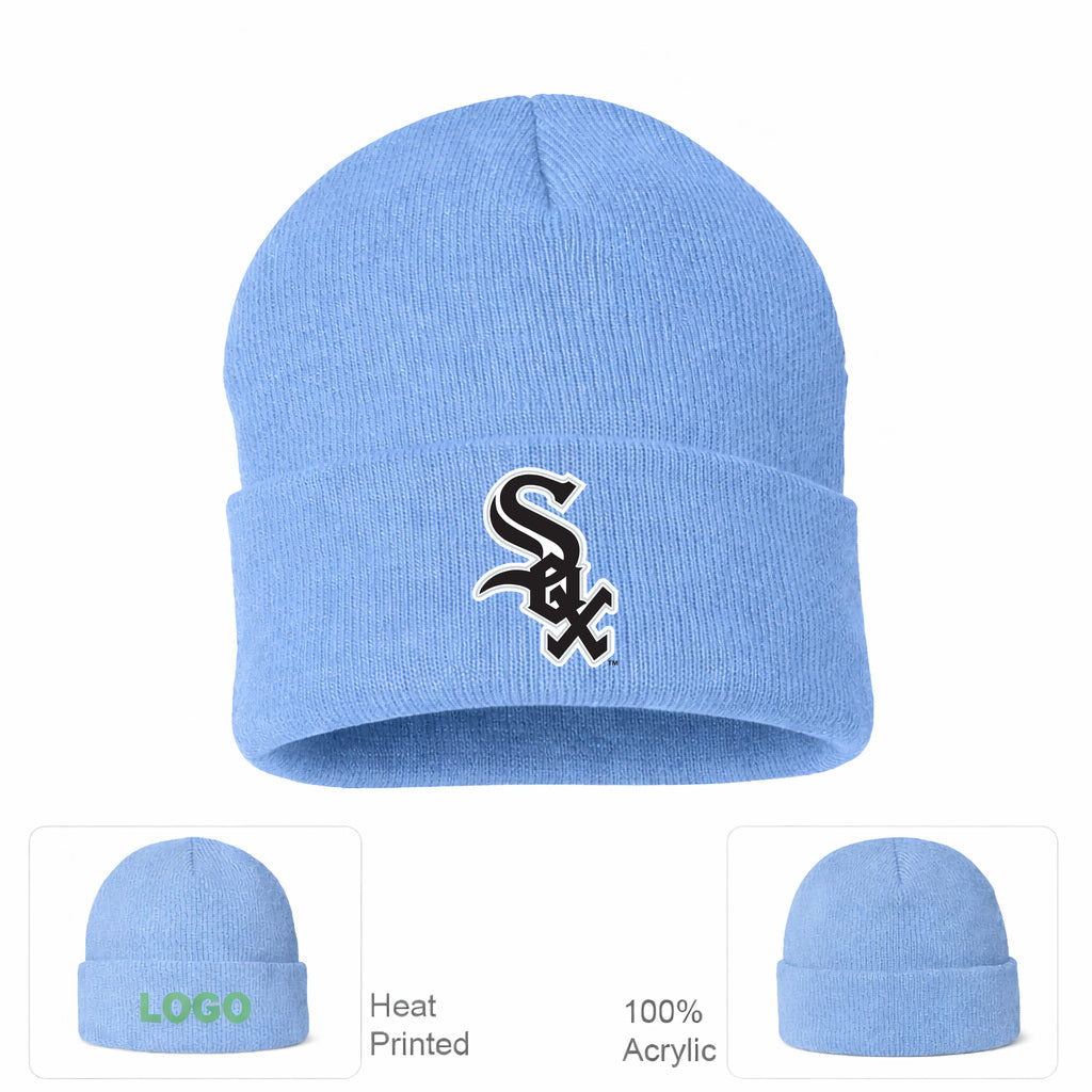 MLB Chicago White Sox Beanie Hat - Sky Blue