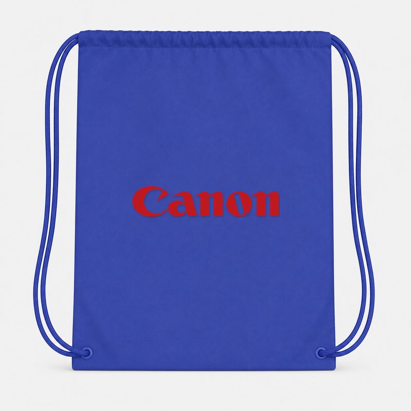 Canon Inc Drawstring Bag - Blue