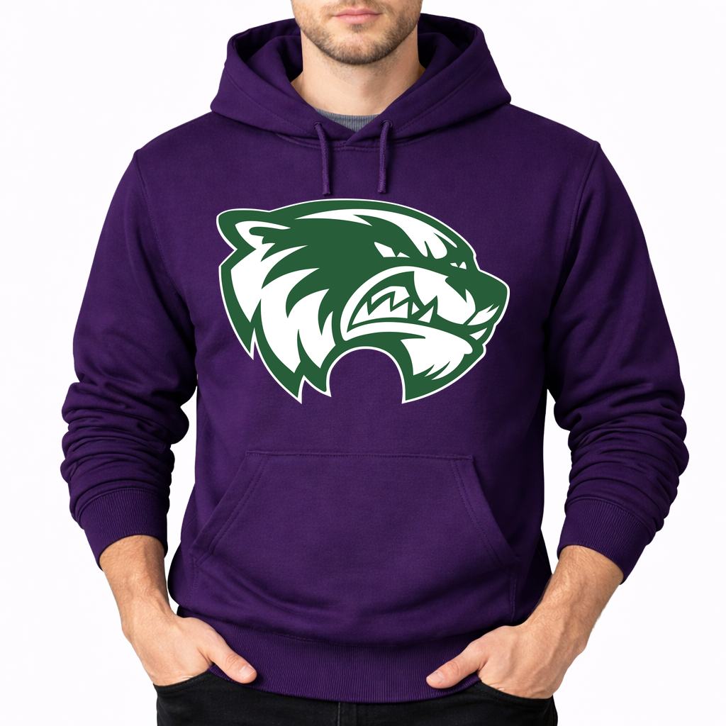 Men's Utah Valley Wolverines Pullover Hoodie - Purple