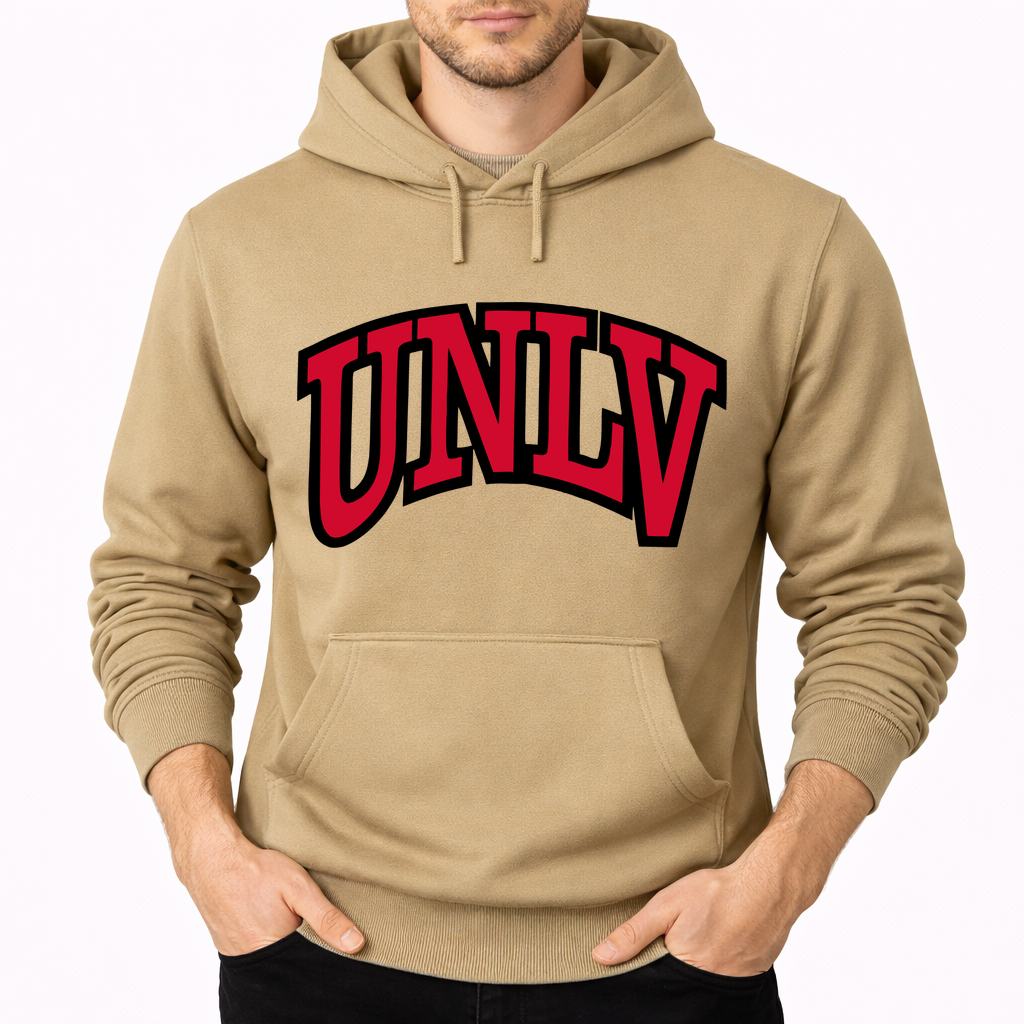 Men's UNLV Rebels Pullover Hoodie - Tan