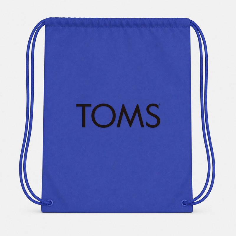 Toms Drawstring Bag - Blue